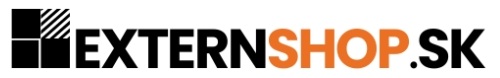 Externshop text logo